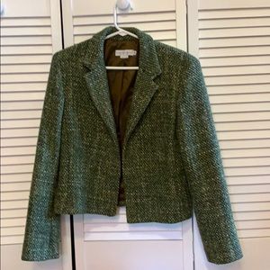 Garfield & Marks green/brown blazer